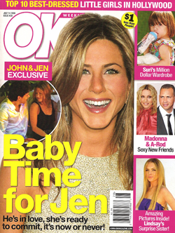 Illustration for article titled This Week In Tabloids: Madonna & Guy Split; Not-Pregnant Stars Without Makeup Have Hot Lesbian Sex